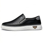 Men’s Handmade Leather Loafers – Luxury Casual and Formal Slip-On Shoes, Office and Outdoor Flats