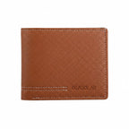 Men’s Slim Leather Wallet – Youth Luxury Short Bifold Card Holder, Minimalist Design