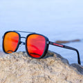 Men’s Formal Business Polarized Sunglasses – TR90 Frame High-Quality Driving Glasses with Carrying Box