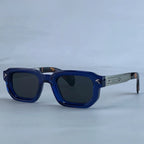 Men’s Polarized Square Sunglasses – Luxury Punk Design with Classic Rectangle Frame and UV400 Protection for Driving and Outdoor Use