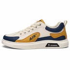 Men’s Sneakers – Leather, Low-Top, Casual and Fashionable, Spring/Autumn