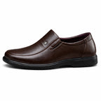 Men’s Genuine Leather Classic Handmade Shoes – Slip On Casual and Dress Shoes, Soft Breathable Leather, Comfortable Men Shoes