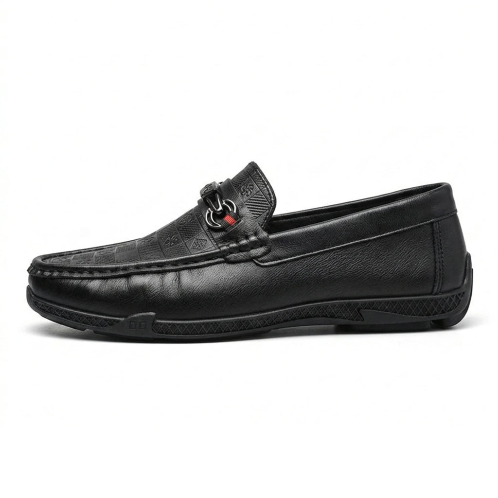 Men’s Soft Leather Loafers, Elegant Casual and Formal Slip-On Shoes, Comfortable Italian Style Driving Loafers for Everyday Wear
