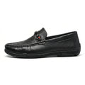 Men’s Soft Leather Loafers, Elegant Casual and Formal Slip-On Shoes, Comfortable Italian Style Driving Loafers for Everyday Wear
