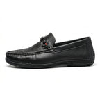 Men’s Soft Leather Loafers, Elegant Casual and Formal Slip-On Shoes, Comfortable Italian Style Driving Loafers for Everyday Wear