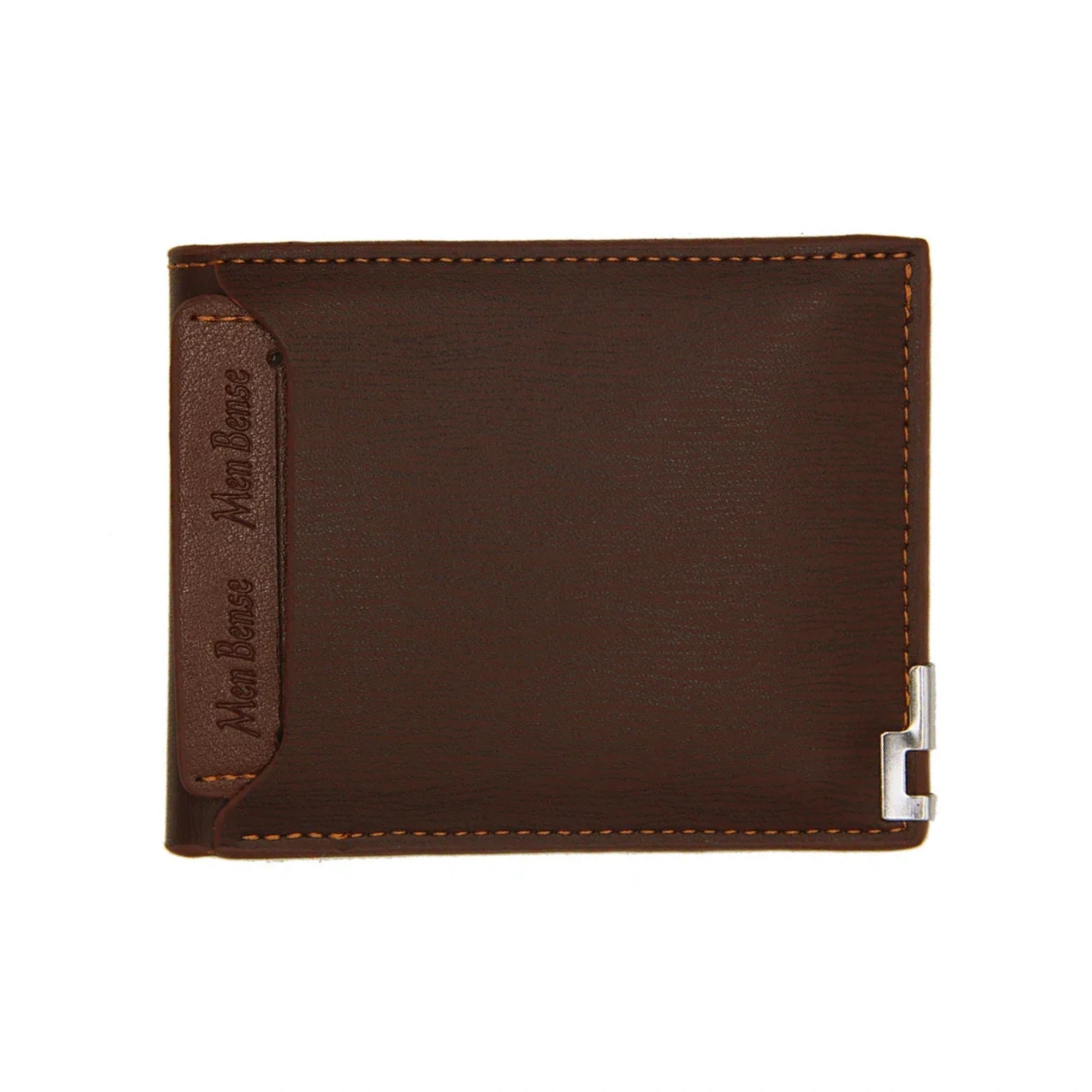 Men’s PU Leather Wallet – Slim Short Billfold Card Holder, Portable Luxury Design