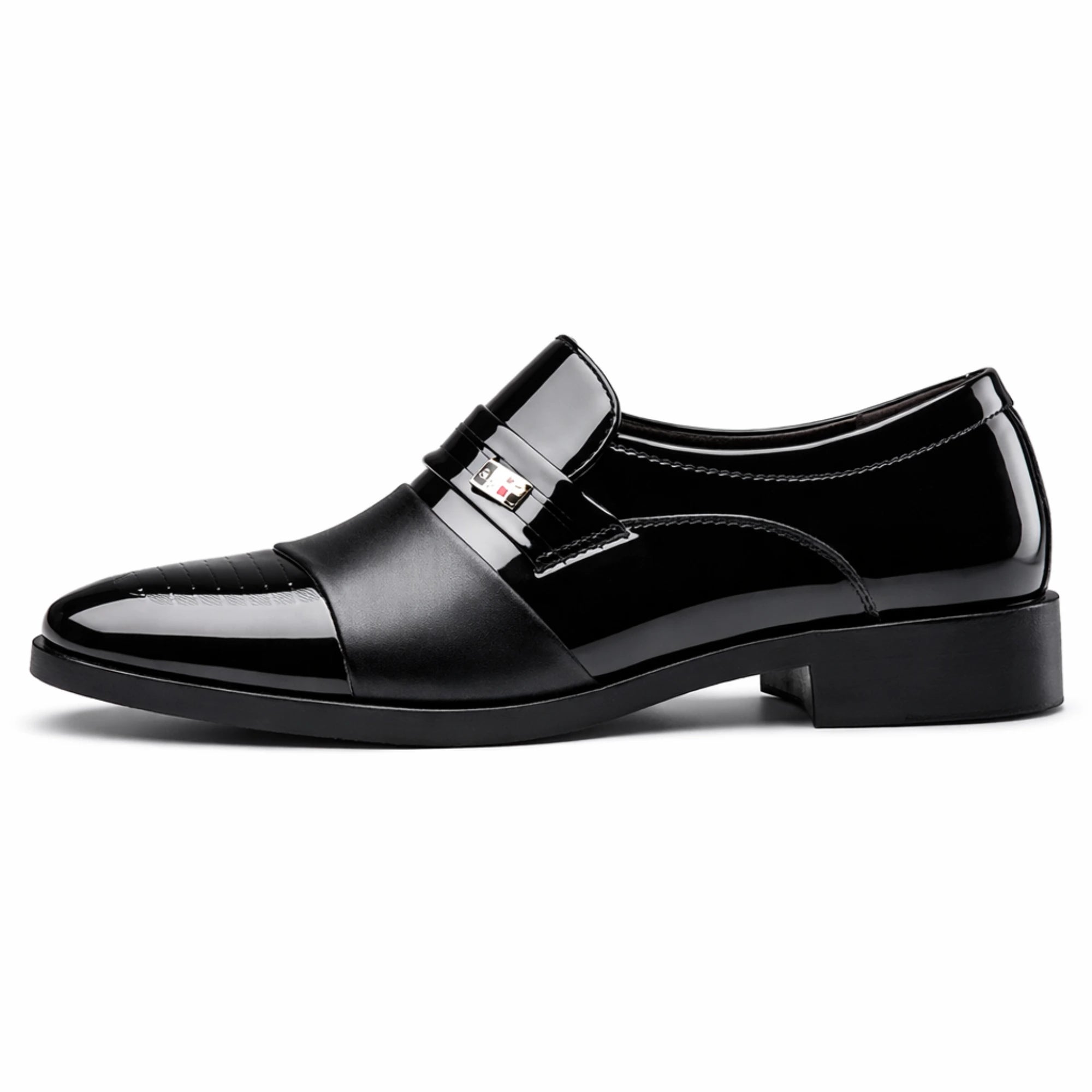 Men’s Leather Classics – Elegant Pointed Dress Shoes for Wedding, Business, Office, and Formal Occasions