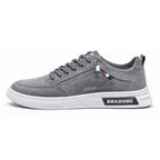 Men’s Casual Canvas Sneakers – Lace-Up Lightweight Summer Shoes