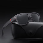 Men’s High-End Polarized Sunglasses – Luxury Square UV400 Driving & Travel Eyewear