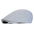 Men’s Cotton Beret – Solid Color Retro Casual Style