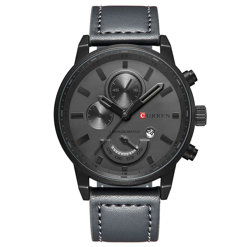 Men’s Luxury Quartz Watch – Fashionable Wristwatch with Elegant Design