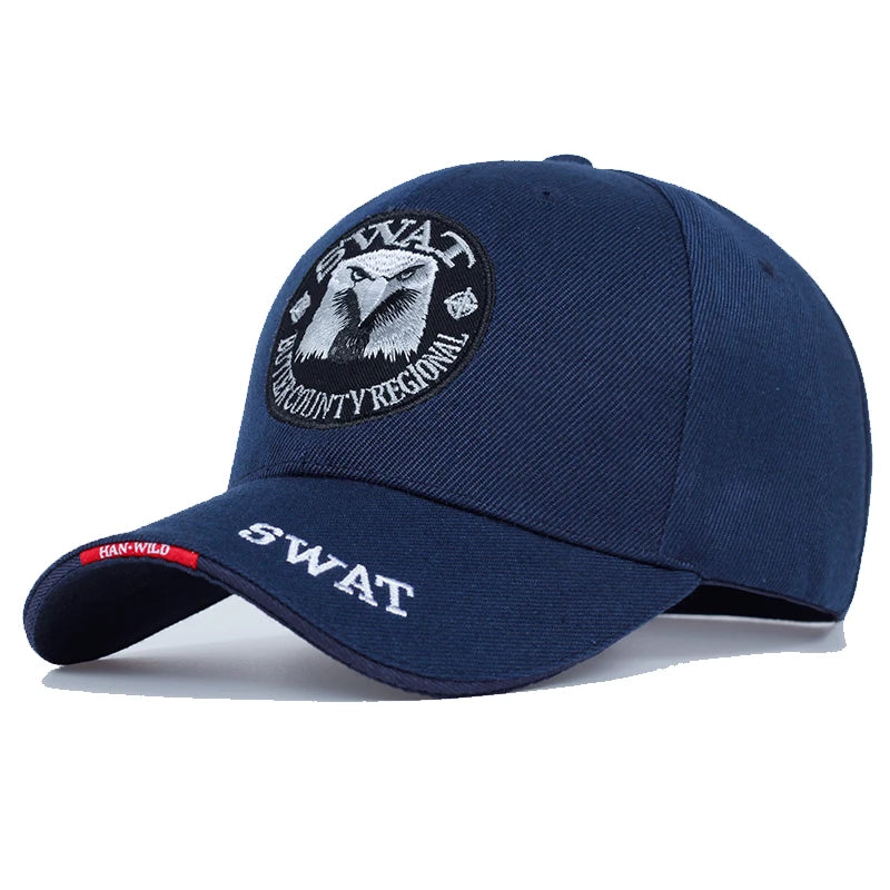 Tactical cap with eagle embroidery – army style baseball hat