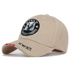 Tactical cap with eagle embroidery – army style baseball hat