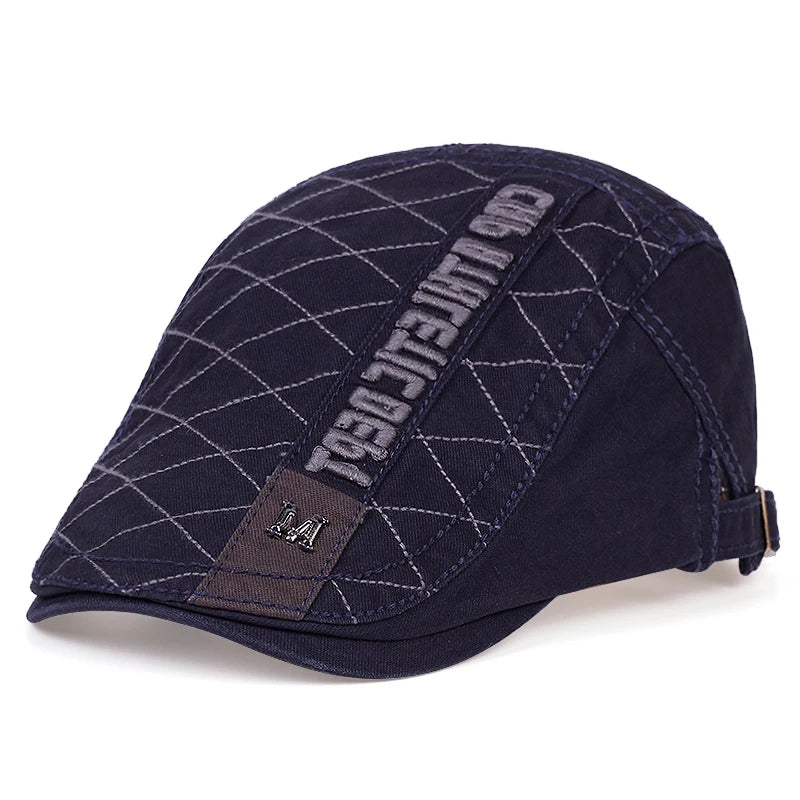 Men’s Summer Cotton Beret – Casual Outdoor Sports Style Sun Hat