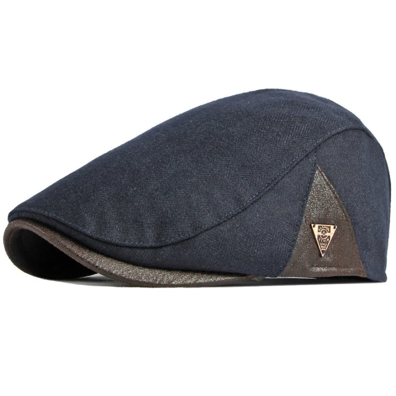 Men’s Vintage Artist Beret – Classic Autumn & Winter Style