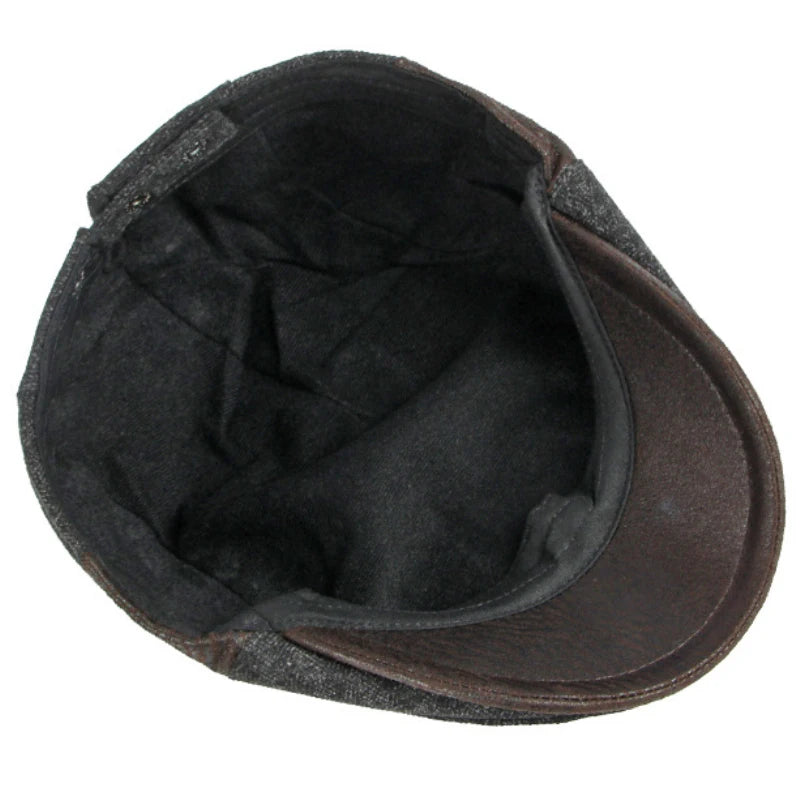 Men’s Vintage Artist Beret – Classic Autumn & Winter Style