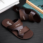 Classic Men’s Summer Sandal – Anti-Slip Casual Beach Shoe with Soft Sole and Lightweight Comfort