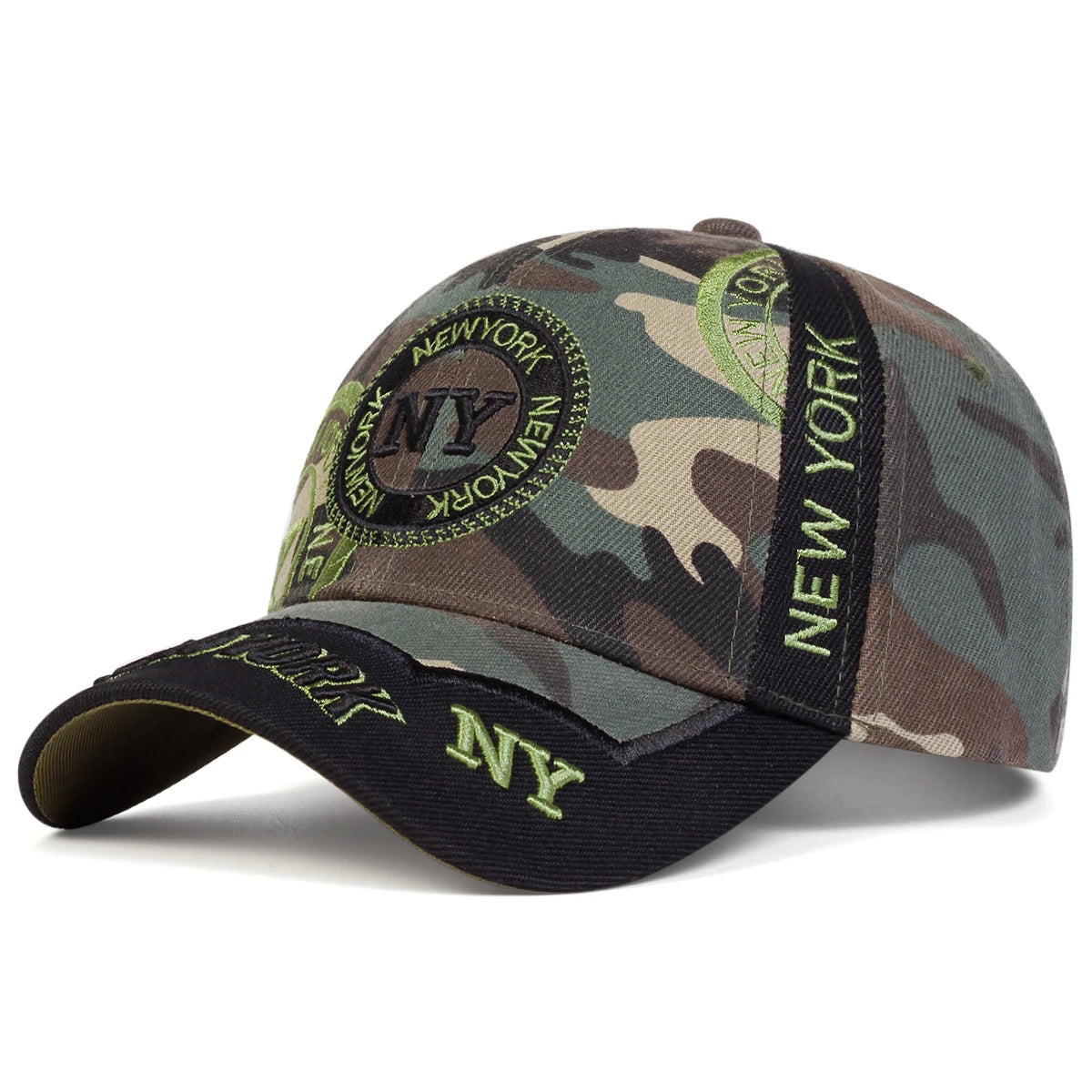 Letter Embroidered Baseball Cap – Adjustable Lightweight Hat for Spring & Fall