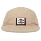 Men’s Cotton 5 Panel Baseball Cap – Adjustable Snapback Casual Hat