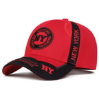 Letter Embroidered Baseball Cap – Adjustable Lightweight Hat for Spring & Fall