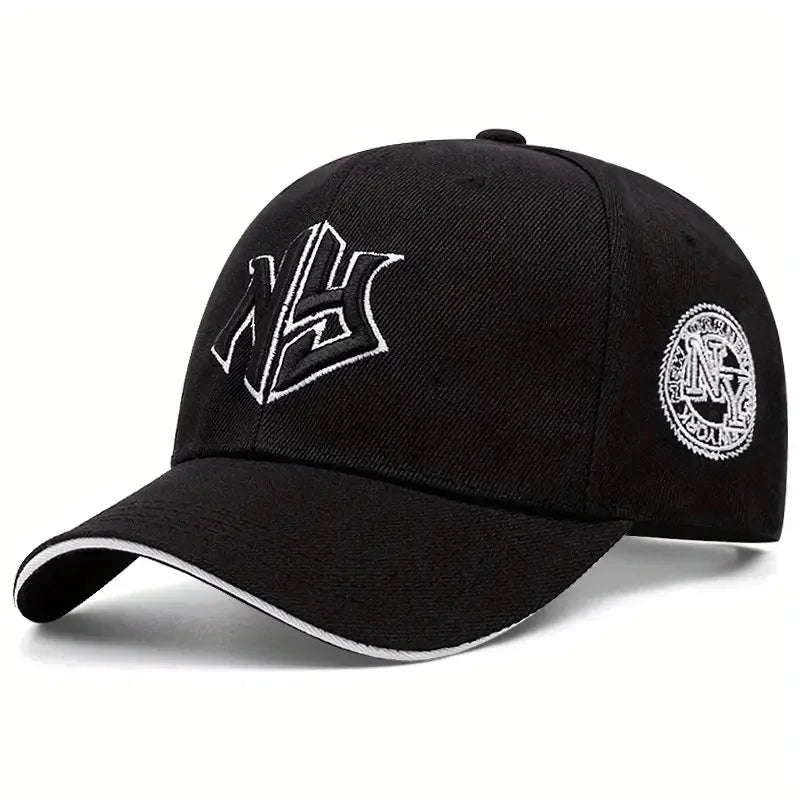Retro Hip-Hop Embroidered Baseball Cap – Casual Autumn Winter Fashion Accessory