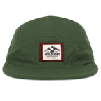 Men’s Cotton 5 Panel Baseball Cap – Adjustable Snapback Casual Hat