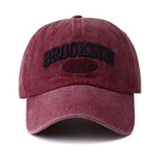 Brooklyn Embroidered Snapback Cap — ZALCEN