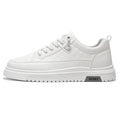 Men’s Sneakers Board Shoes – Soft Leather, Thick Sole, Anti-Slip, Versatile, Spring/Autumn
