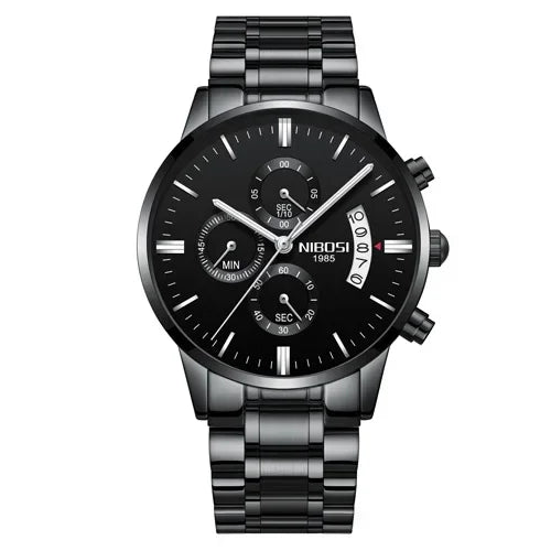 Men’s Luxury Quartz Watch – Fashion, Casual & Military Style Wristwatch