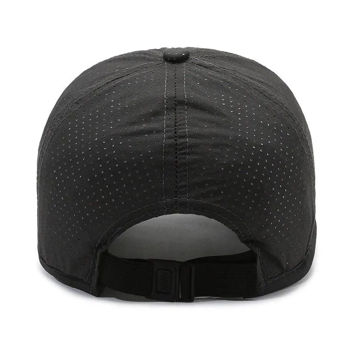 Quick-Drying Men’s Mesh Baseball Cap – Breathable Snapback Sport Dad Hat for Fishing, Spring and Summer