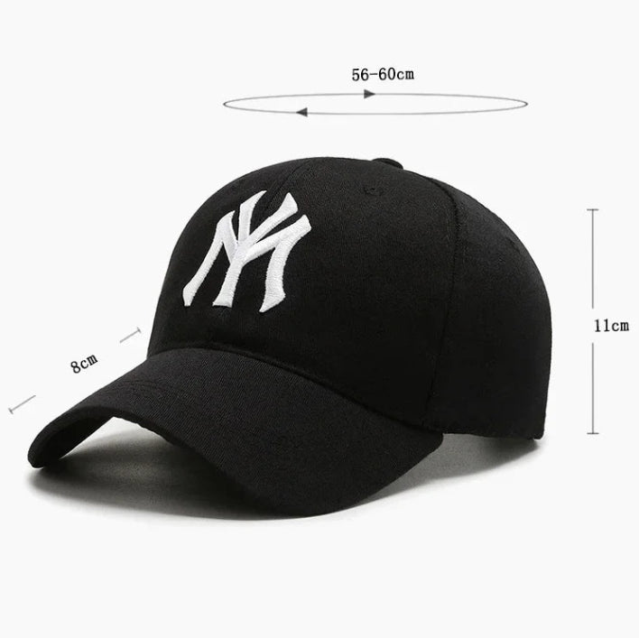 Men’s Casual Baseball Cap with Letter Embroidery – Adjustable Trucker Hat for Spring and Autumn Outdoor Use
