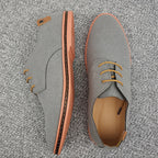 Men’s Suede Leather Dress Shoes – Classic Casual Oxfords, Comfortable Spring Shoes for Men