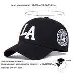 Men’s Snapback Baseball Cap with Letter Embroidery – Adjustable Casual Outdoor Hat for Spring and Autumn with Sun Protection