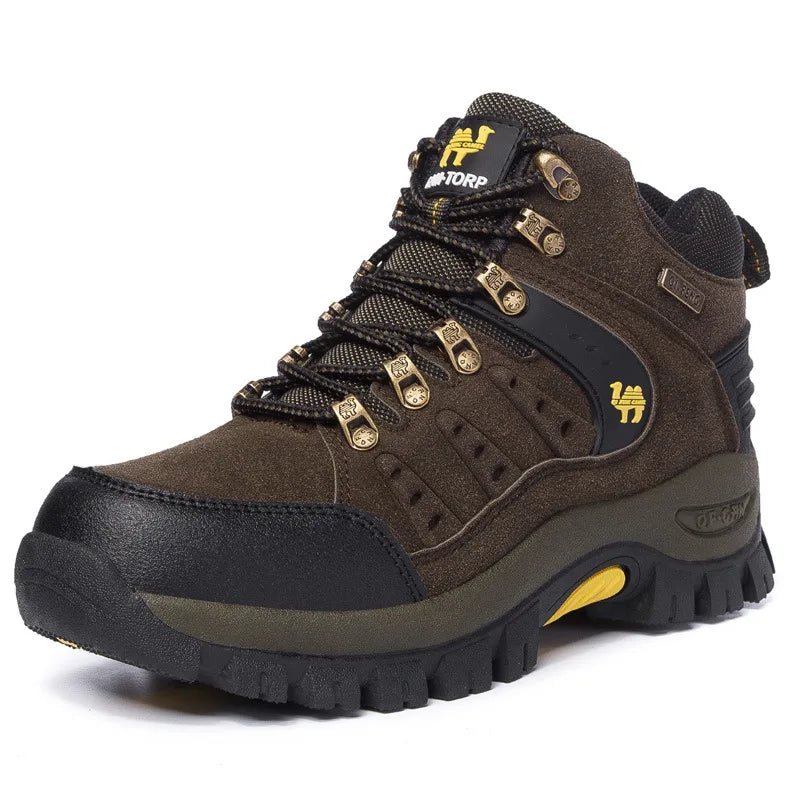 Men’s Waterproof Hiking Boots – Outdoor, Wear-Resistant Mountain Sports, Spring and Autumn