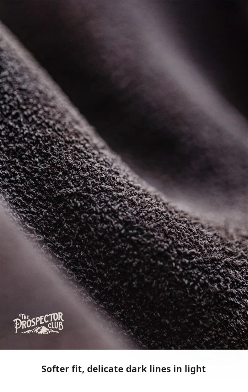 Men’s Retro Low-Top Work Boots – Cow Suede Leather Lace-Up Boots, Chunky Sole, Comfortable Autumn Winter Boots