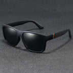 Men’s High-End Polarized Sunglasses – Luxury Square UV400 Driving & Travel Eyewear
