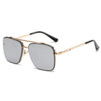 Men’s Square Luxury Sunglasses – Gradient Pilot Design with Modern Aviation-Inspired Style