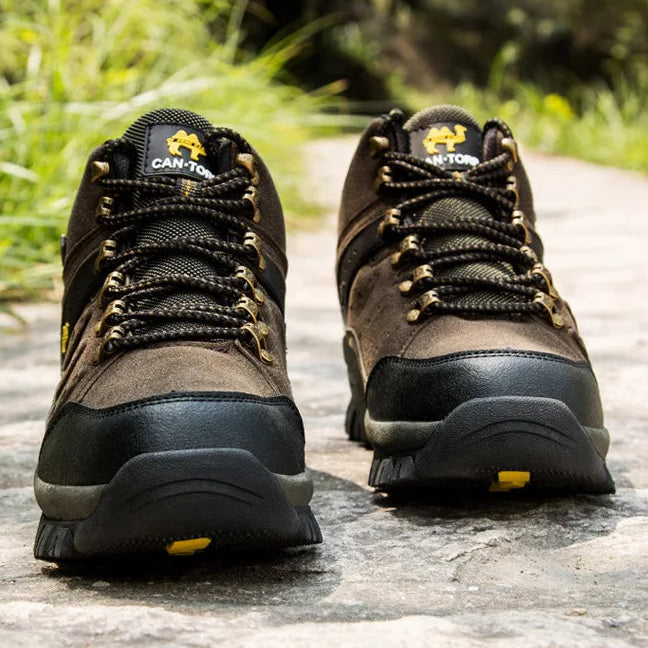 Men’s Waterproof Hiking Boots – Outdoor, Wear-Resistant Mountain Sports, Spring and Autumn