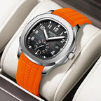 Men’s Sport Quartz Watch – Casual Silicone Strap, Waterproof, Luxury Design