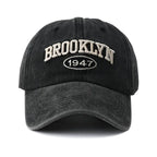 Brooklyn Embroidered Snapback Cap — ZALCEN