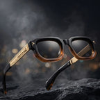 Men’s Polarized Square Sunglasses – Luxury Punk Design with Classic Rectangle Frame and UV400 Protection for Driving and Outdoor Use
