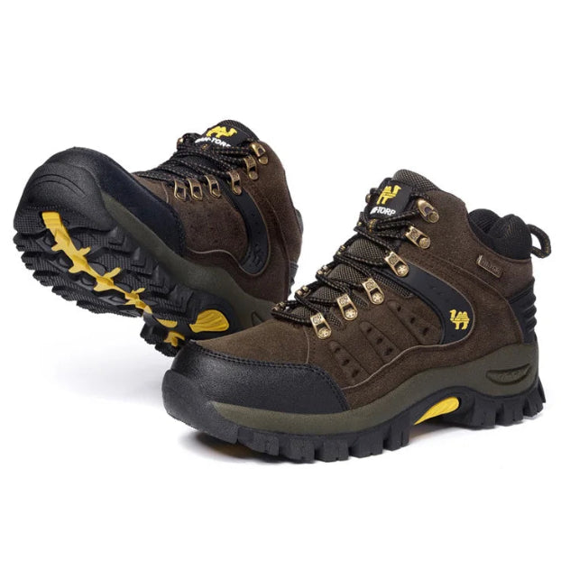 Men’s Waterproof Hiking Boots – Outdoor, Wear-Resistant Mountain Sports, Spring and Autumn