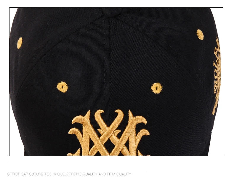 Men’s Totem Embroidered Snapback Baseball Cap – Fashion Hat, Adjustable Flame Design for Sun Protection, Spring and Summer