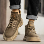 Men’s Classic High-Top Boots – Casual and Work Boots, Non-Slip, Comfortable, Retro Style Winter Boots