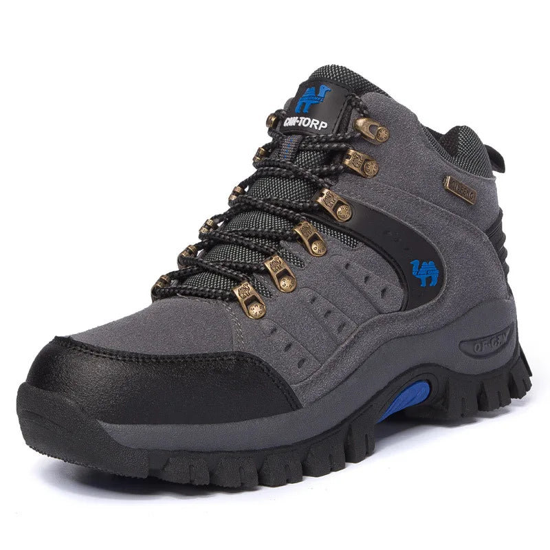Men’s Waterproof Hiking Boots – Outdoor, Wear-Resistant Mountain Sports, Spring and Autumn