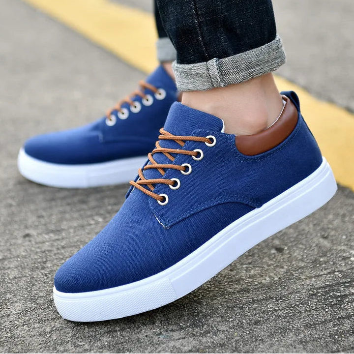 Comfortable Canvas Sneakers for Men – Boys’ Casual Sport Shoes, School & Everyday Sneakers