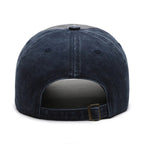Four Seasons Men’s Baseball Cap – Casual Washed Cotton Embroidered Curved Brim Hat, Sun Protection for Outdoor Activities