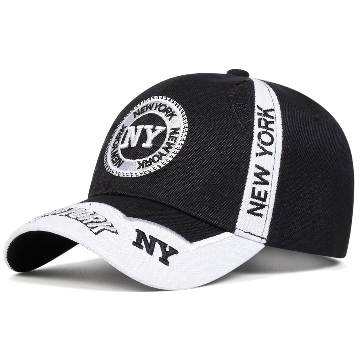 Letter Embroidered Baseball Cap – Adjustable Lightweight Hat for Spring & Fall