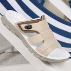 High-Quality Cowhide Leather Sandals – Non-Slip Casual Summer Style