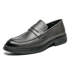 Men’s Premium Business Loafers – Elegant Leather Slip On Dress Shoes, Soft Sole, High Quality Shoes for Business, Parties and Weddings